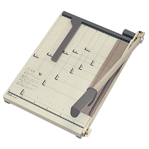 プラス PLUS 裁断機 ペーパーカッター PK-012 裁断幅 B4タテ 012-772 1台(ご注文単位1台)【直送品】