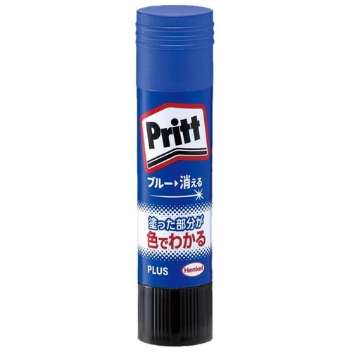 プラス PLUS スティックのり カラープリット レギュラー NS-731 1本(ご注文単位1本)【直送品】