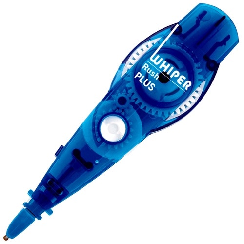 プラス PLUS 修正テープ ホワイパー ラッシュ 交換テープ 5mm ブルー 43-448 1個(ご注文単位1個)【直送品】