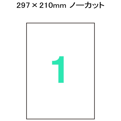 プラス耐水フィルムラベル 光沢透明 ノーカット A4 10枚 46-723 1冊(ご注文単位1冊)【直送品】
