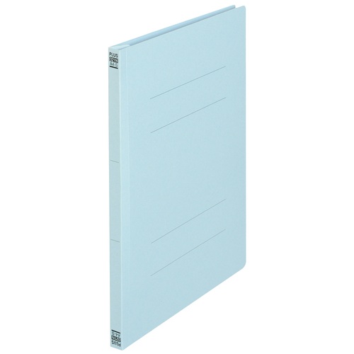 プラス PLUS フラットファイル ノンステッチ 021N A4-S ロイヤルブルー 78-031 1冊(ご注文単位1冊)【直送品】