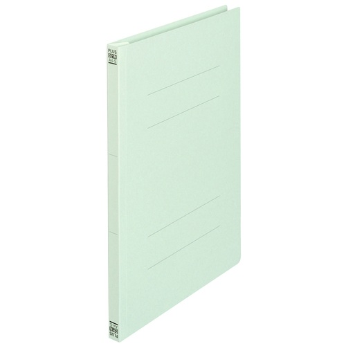 プラス PLUS フラットファイル ノンステッチ 021N A4-S ブルー 78-035 1冊(ご注文単位1冊)【直送品】
