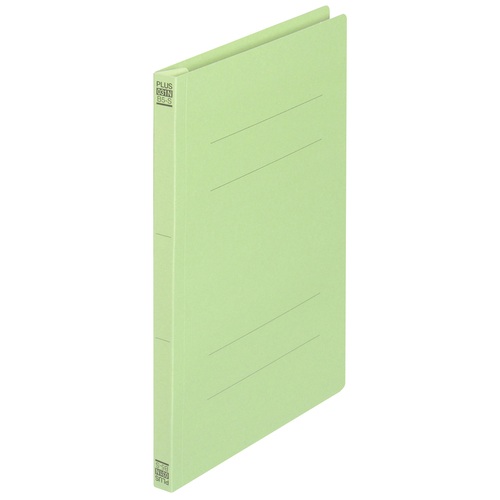 プラス PLUS フラットファイル ノンステッチ 031N B5S グリーン 78-046 1袋(ご注文単位1袋)【直送品】