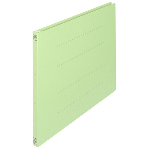 プラス PLUS フラットファイル ノンステッチ 012N B4E グリーン 78-266 1袋(ご注文単位1袋)【直送品】
