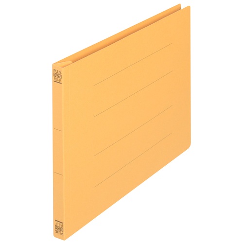 プラス PLUS フラットファイル ノンステッチ 032N B5E イエロー 78-307 1袋(ご注文単位1袋)【直送品】