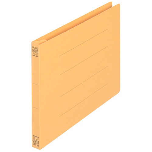 プラス PLUS フラットファイル ノンステッチ 042N A5E イエロー 78-347 1袋(ご注文単位1袋)【直送品】