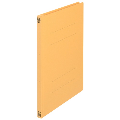 プラス PLUS 間伐材 フラットファイルA4S YL イエロー 1袋（ご注文単位1袋）【直送品】