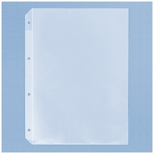 プラス PLUS クリアホルダー 4穴 FL-153HO A4 88-153 1枚(ご注文単位1枚)【直送品】
