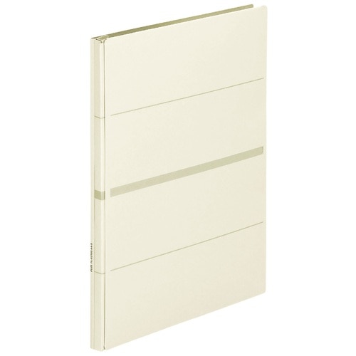 プラス PLUS フラットファイル A4縦 2穴 背幅伸縮セノバス FL-021SS 88-615 アイボリー 1冊（ご注文単位1冊）【直送品】