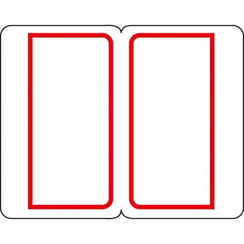ジョインテックス インデックスラベル 大 赤10P B054J-LR-10 1箱(ご注文単位1箱)【直送品】