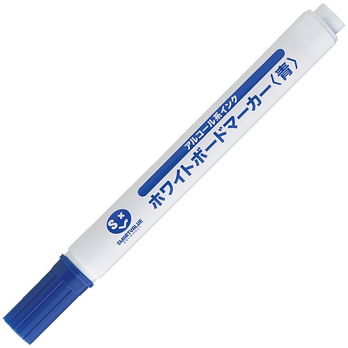 スマートバリュー ボードマーカーE 中字 青 12本 H036J-BL 1箱(ご注文単位1箱)【直送品】