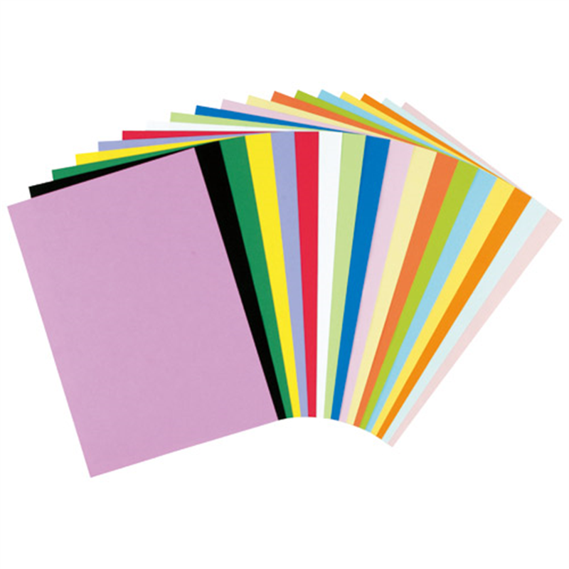 リンテック 色画用紙R 4ツ切100枚 4NCR-135 ピンク 1個(ご注文単位1個)【直送品】
