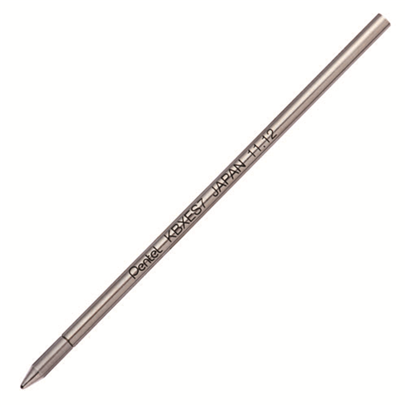 ぺんてる ビクーニャEX芯 XKBXES7-A 黒10本 1個(ご注文単位1個)【直送品】