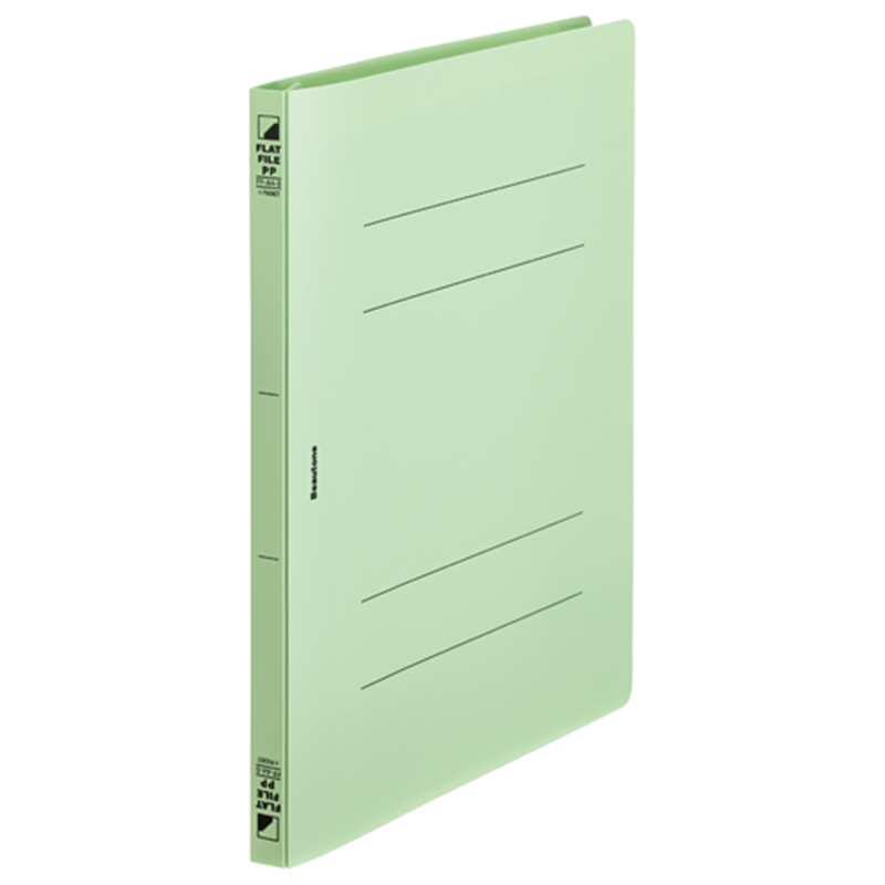 ビュートン フラットF PP ポケットA4S FF-A4SP-GN 10冊 1個（ご注文単位1個）【直送品】