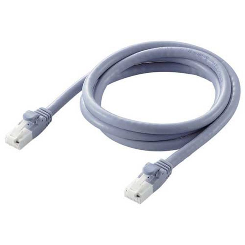 エレコム LANケーブルCat6A RoHS ブルー 1m*5本 1個(ご注文単位1個)【直送品】