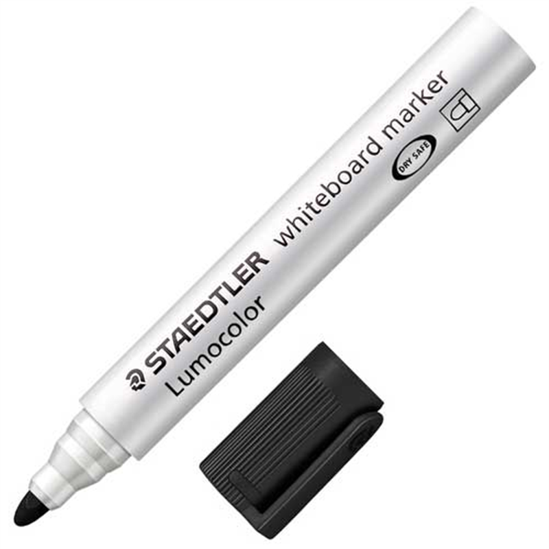 ステッドラー ルモカラーWBマーカー ブラック 351-9 1個（ご注文単位1個）【直送品】