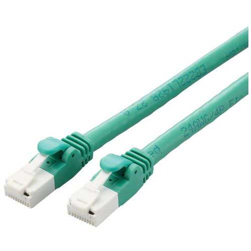 エレコム LANケーブルCat6A 緑 2m LD-GPAT/GN2/RS 1個（ご注文単位1個）【直送品】