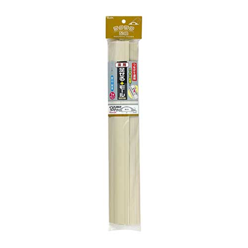 朝日電器 足せるモール床用1号 3本 PSM-U140P3(IV) 1個（ご注文単位1個）【直送品】