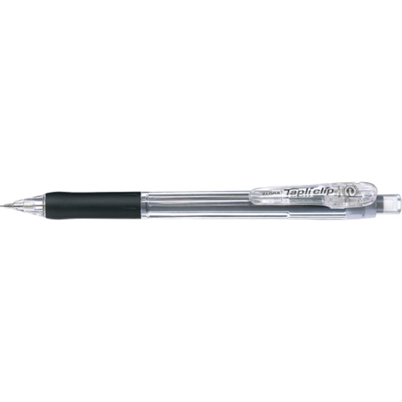 ゼブラ シャープペン タプリクリップ MN5-BK 黒 1個（ご注文単位1個）【直送品】