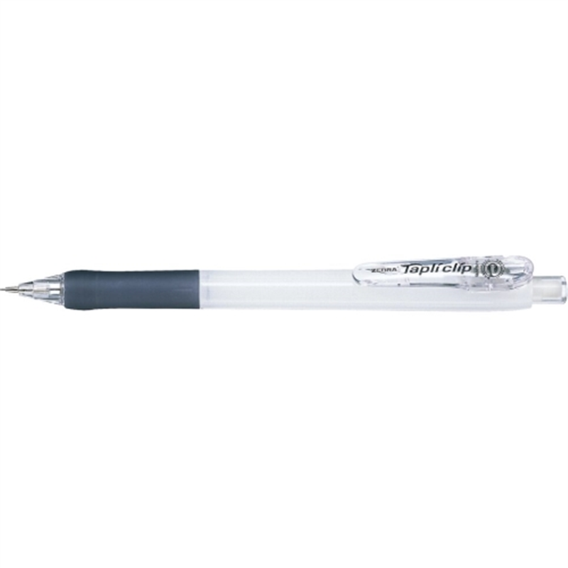 ゼブラ シャープペン タプリクリップ MN5-W 白 1個（ご注文単位1個）【直送品】