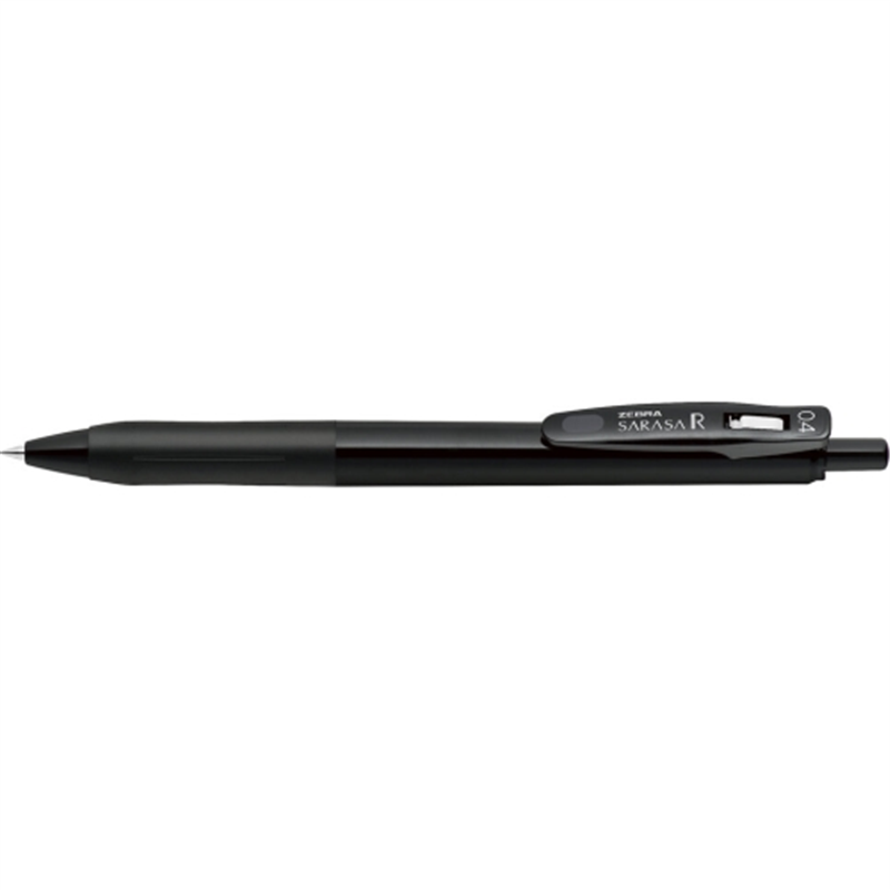 ゼブラ サラサR0.4 黒/黒 JJS29-R1-BK1 1個（ご注文単位1個）【直送品】