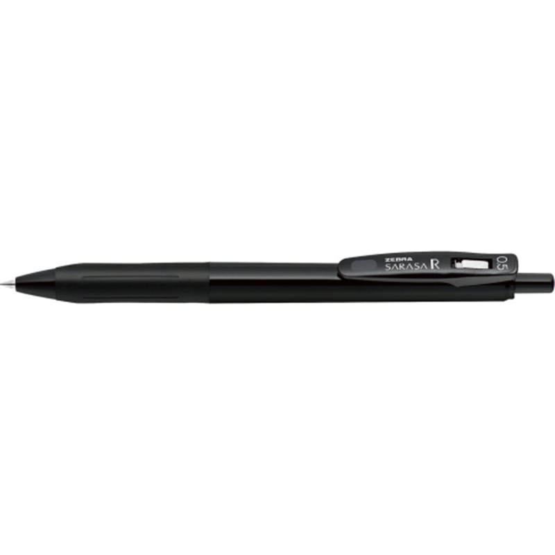 ゼブラ サラサR0.5 黒/黒 JJ29-R1-BK1 1個（ご注文単位1個）【直送品】