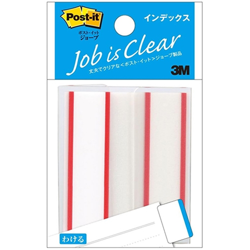 スリーエム ジャパン Post-itフィルムインデックス 6821 赤 1個（ご注文単位1個）【直送品】