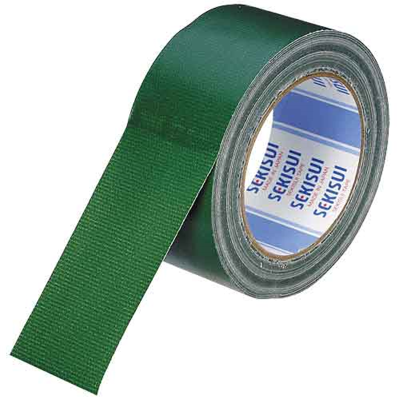 セキスイ 布テープ No.600V N60MV03 50mm×25m 緑 1個（ご注文単位1個）【直送品】