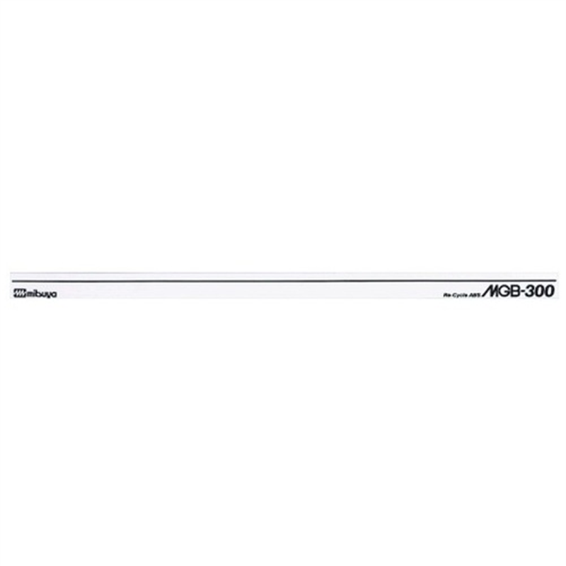 ミツヤ マグネットバー MGB-300 300mm ホワイト 1個（ご注文単位1個）【直送品】