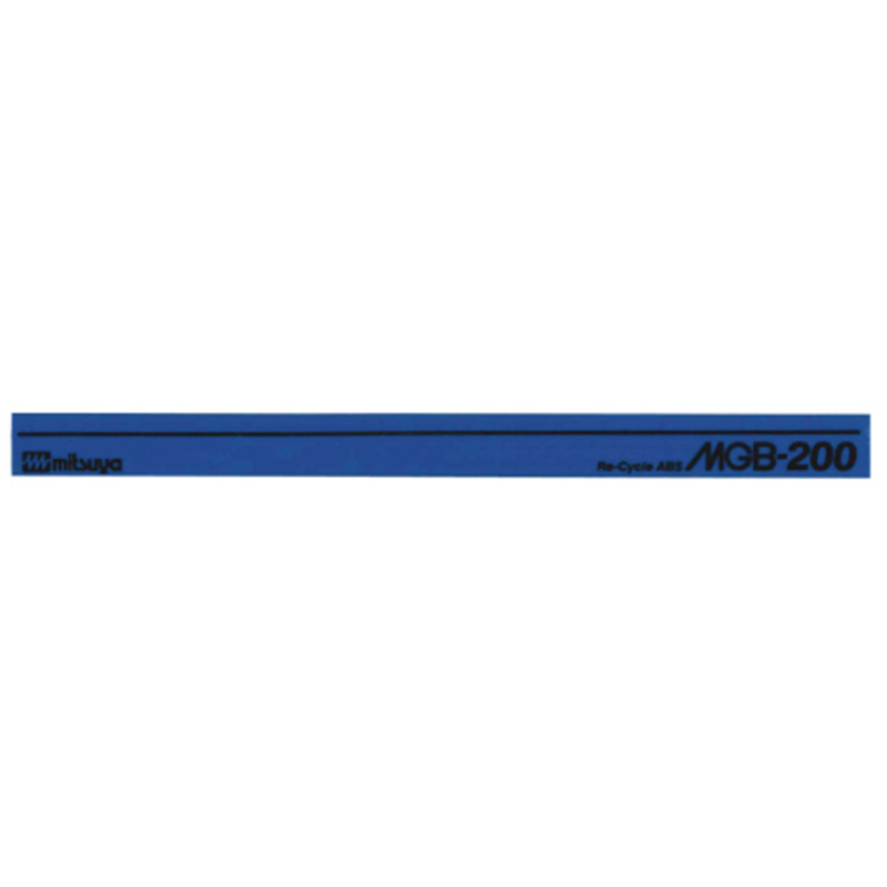 ミツヤ マグネットバー MGB-200 200mm ブルー 1個（ご注文単位1個）【直送品】
