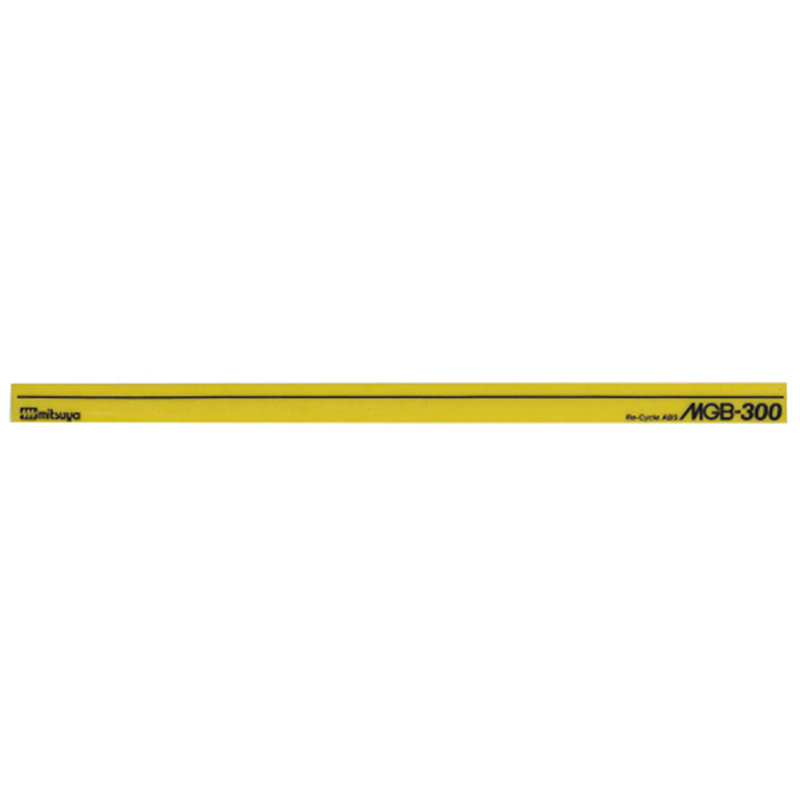 ミツヤ マグネットバー MGB-300 300mm イエロー 1個（ご注文単位1個）【直送品】