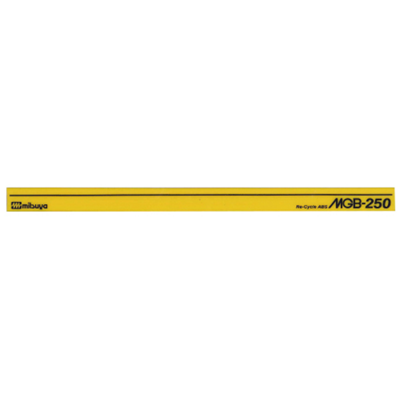 ミツヤ マグネットバー MGB-250 250mm イエロー 1個（ご注文単位1個）【直送品】