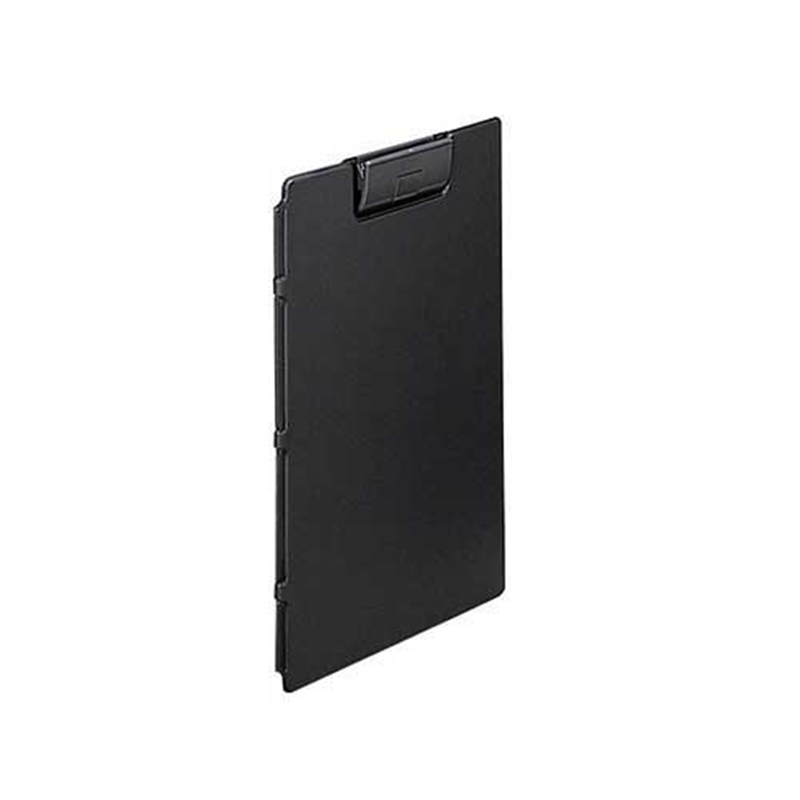 LIHITLAB クリップファイル F-2650-24 A4E 黒 1個(ご注文単位1個)【直送品】