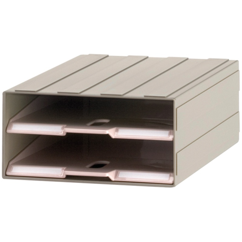 サカセ ビジネスカセッター A4-トレー2 A4/1列/2段 1個(ご注文単位1個)【直送品】
