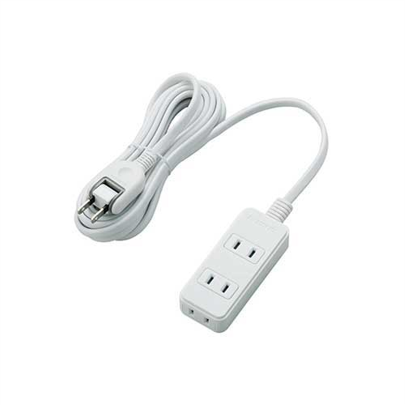 エレコム 電源タップ 3個口 3m T-S02-2330WH 1個(ご注文単位1個)【直送品】