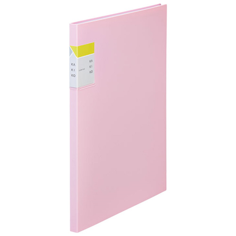 キングジム クリアファイルカキコA4S 20P 8632-P 1個(ご注文単位1個)【直送品】