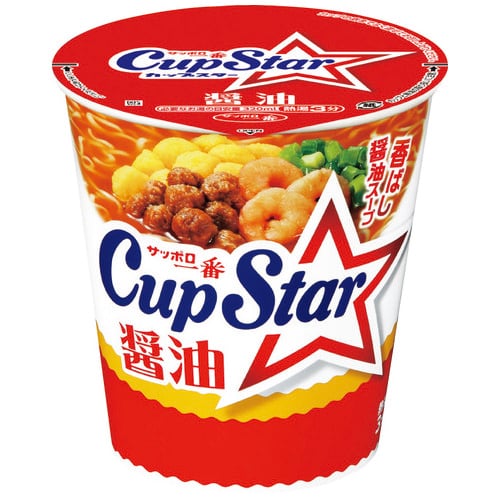 サンヨー食品 ※カップスター醤油 12食/ケース ※軽（ご注文単位1ケース）【直送品】