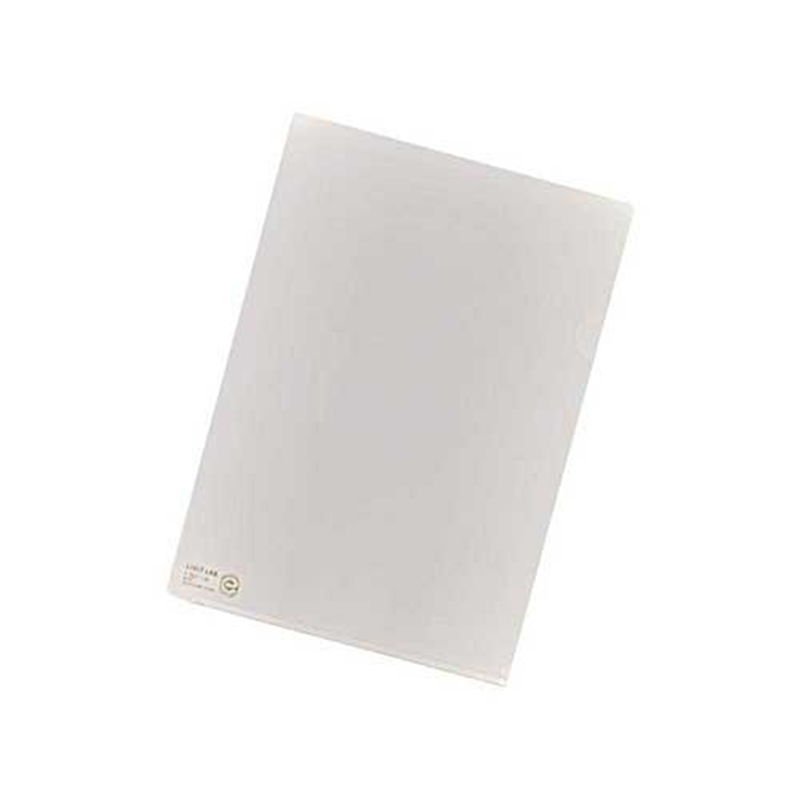 LIHITLAB クリヤーホルダー F-78EC-1 A4 乳白 5枚 1個(ご注文単位1個)【直送品】