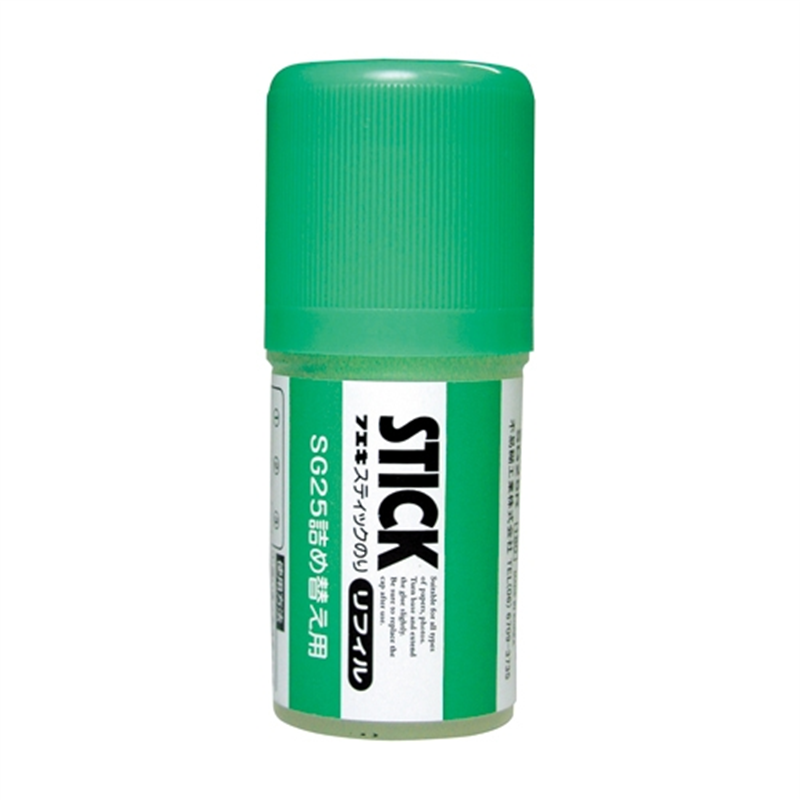 フエキ スティックのり SG25R 詰め替え25g 10本  1個（ご注文単位1個）【直送品】