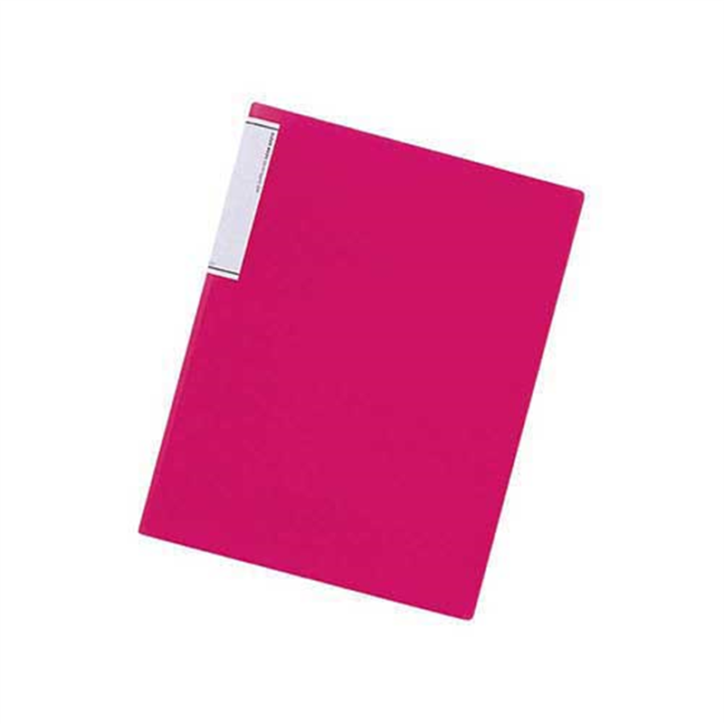LIHITLAB クリヤーブック N-7111-3 赤 10冊  1個（ご注文単位1個）【直送品】