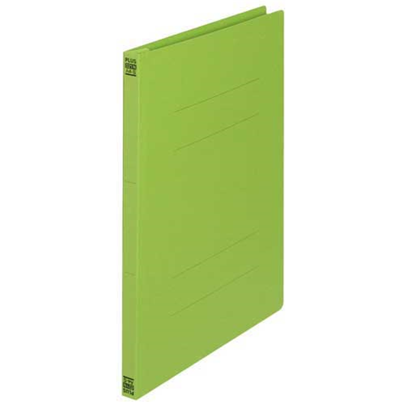 プラス フラットファイル 021N A4S リーフG 10冊  1個（ご注文単位1個）【直送品】