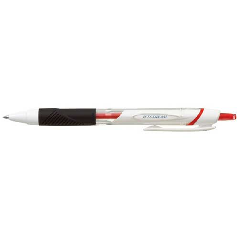 三菱鉛筆 JETSTREAM0.5mmSXN15005.15 白軸/赤 10本  1個（ご注文単位1個）【直送品】