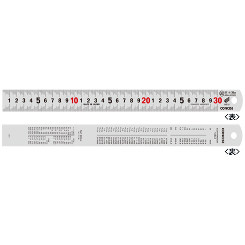 コンサイス ステンシルバー快段目盛CSV-300KD  1個（ご注文単位1個）【直送品】