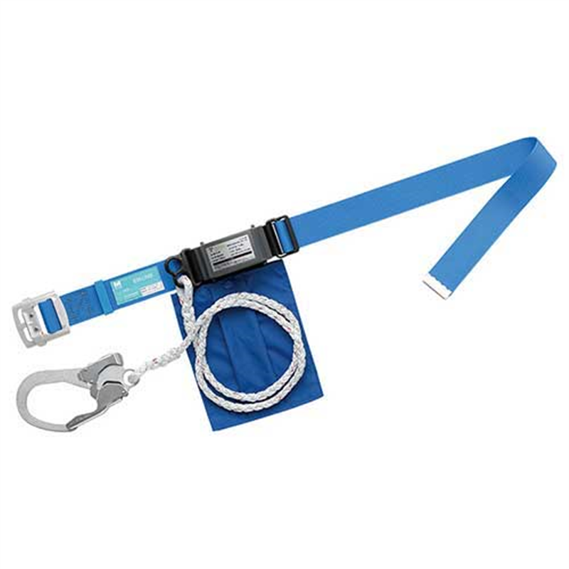 ミドリ安全 胴ベルト型墜落制止用器具 MSK-800L ブルー 1個(ご注文単位1個)【直送品】