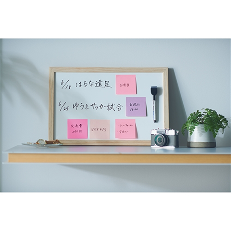 スリーエム ジャパン Post-it強粘着MC75×75mm 6541SS-MC-7N 4色 1個（ご注文単位1個）【直送品】