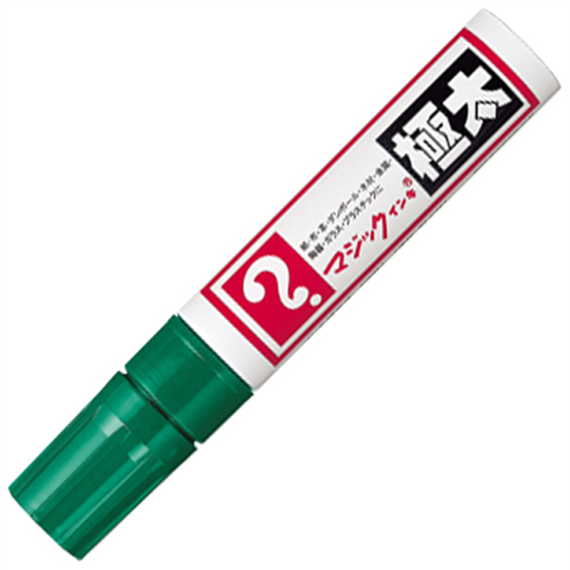 寺西化学工業 マジックインキ MGD-T4 極太 緑  1個（ご注文単位1個）【直送品】
