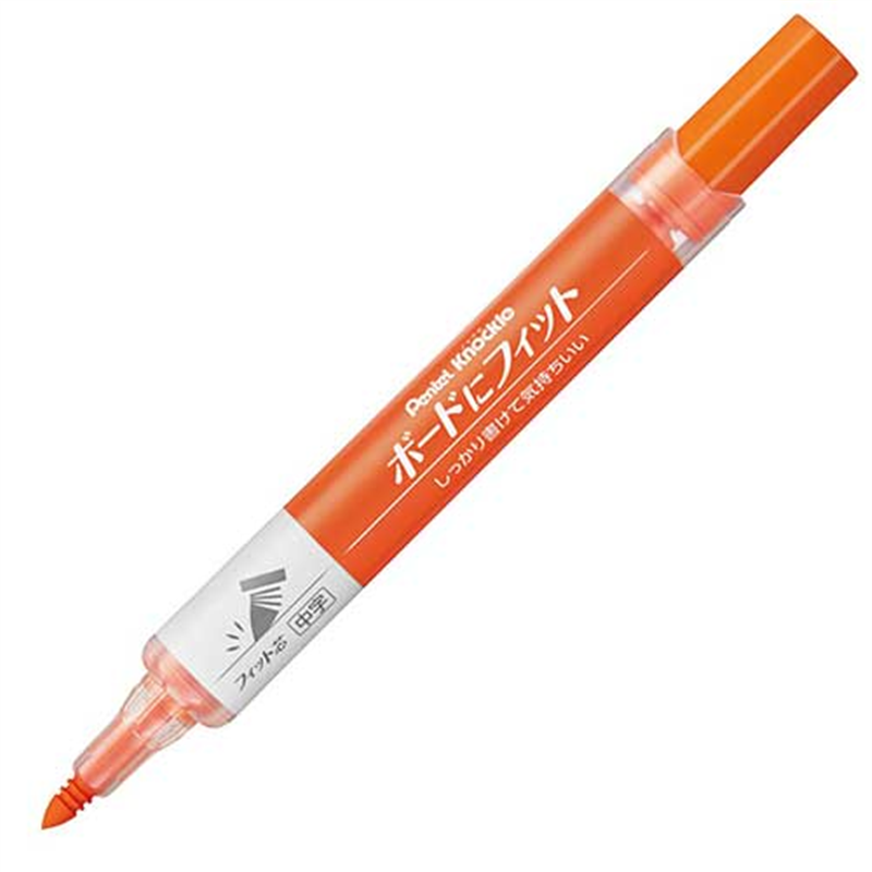 ぺんてる ボードマーカーノックル EMWL5SBF-F 中字橙 1個（ご注文単位1個）【直送品】