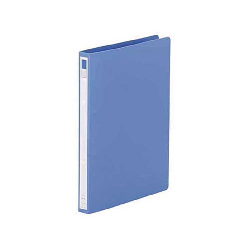 LIHITLAB リングファイル F-867-8 A4S 27mm 青 1個(ご注文単位1個)【直送品】