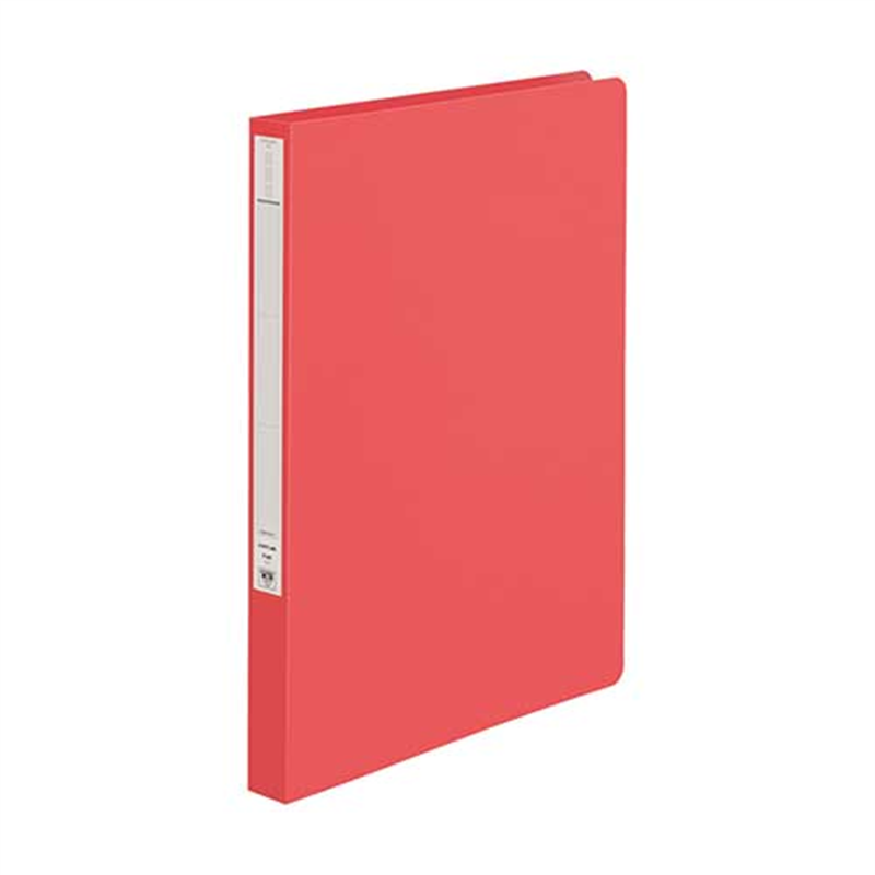 LIHITLAB パンチレスファイルZ式 F-367-1 A4S 赤  1個（ご注文単位1個）【直送品】