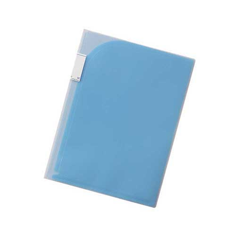 LIHITLAB ポケットホルダー F-3411-8 青  1個（ご注文単位1個）【直送品】